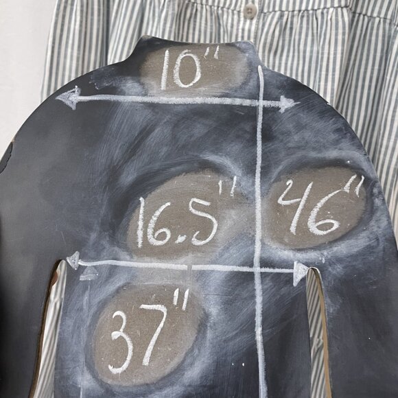 Isabel & Ingrid Dress Striped Blue White Sleeveless Size Small NWT - Picture 9 of 13